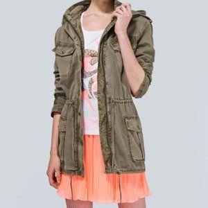 Aritzia - Talula | Green utility jacket